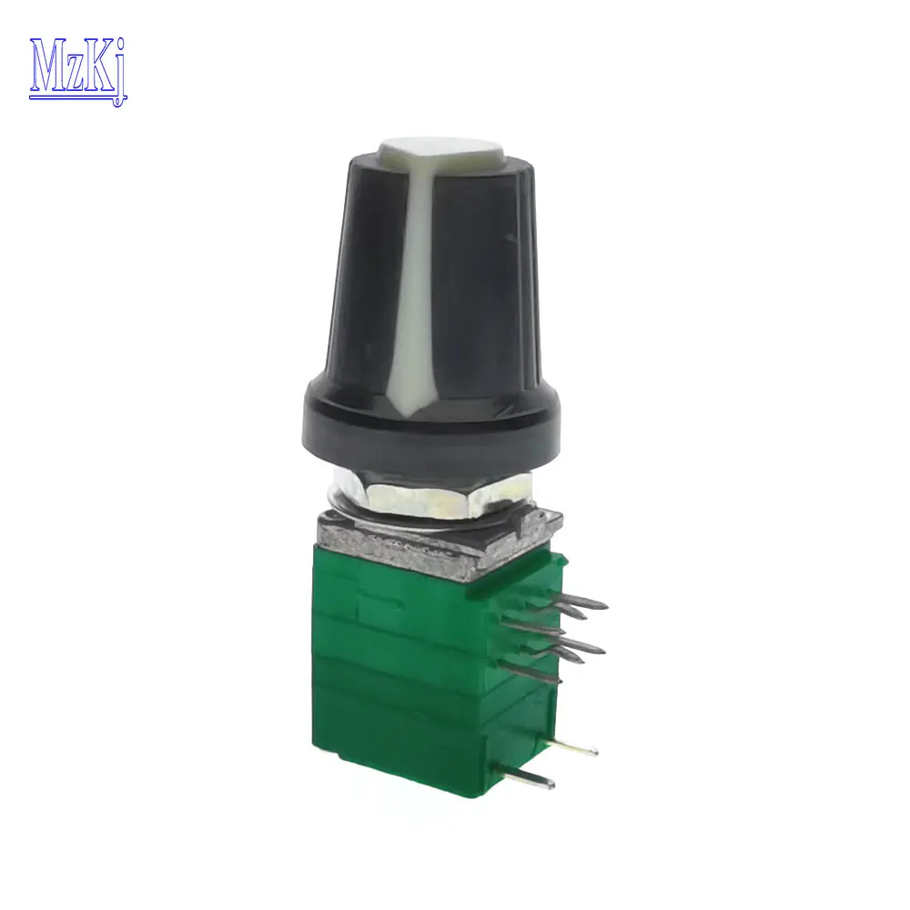10 шт. новинка RD97 50K + пластиковая ручка тайваньский потенциометр громкости B50K