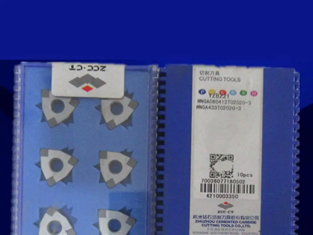 

WNGA080412T02020-3 YZB221 ЧПУ caribde вставки 10 шт.