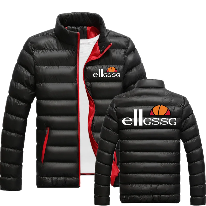 

EIIGSSG brand new warm and thick men's winter jacket men's casual windproof stand-collar cotton jacket jacket men's winter