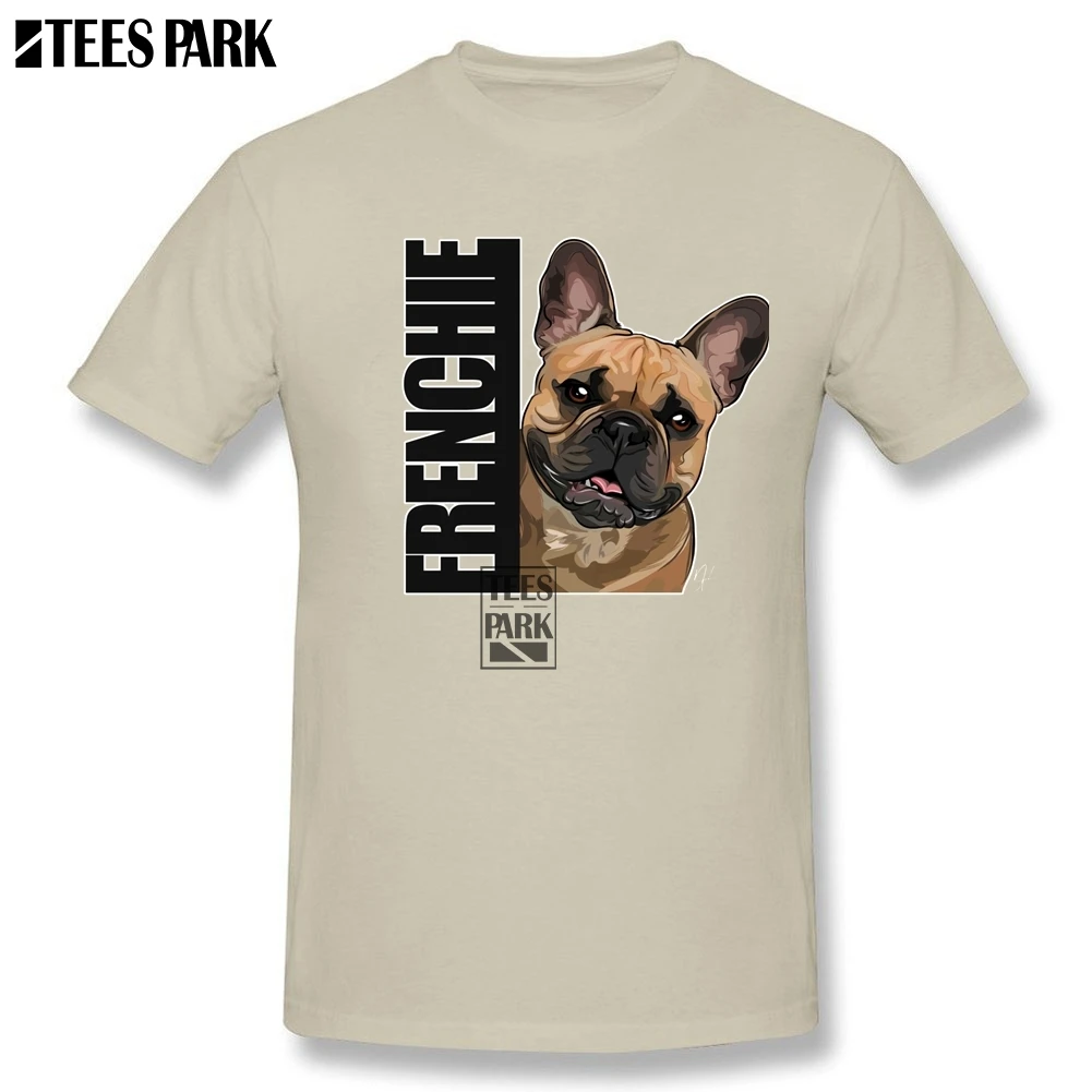Дизайн Frenchie Французский бульдог мужские футболки с коротким рукавом Новое