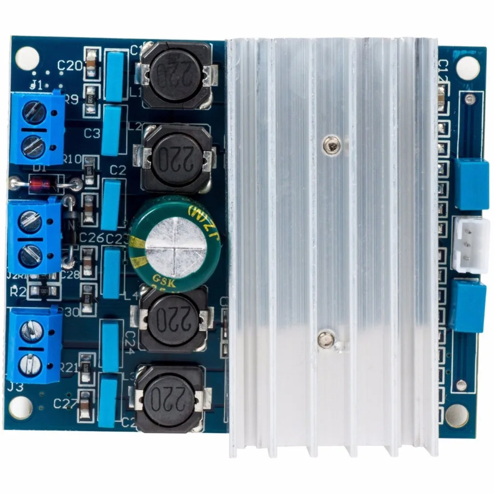 TDA7942 цифровой Мощность усилитель доска 50 Вт * 2/100 Diy Усилитель Kit стерео дома Театр