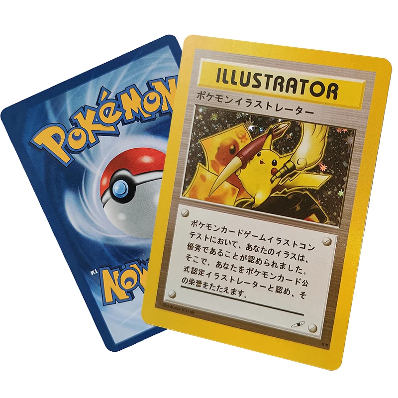 French First Edition 1996 Years DIY Pokemon Flash cards Illustrator Cards Game Collection Christmas Gift Toys | Игрушки и хобби