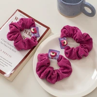 korean strawberry bear hair rope for girls pitaya color cute headdress head accessories daily wedding hair ring