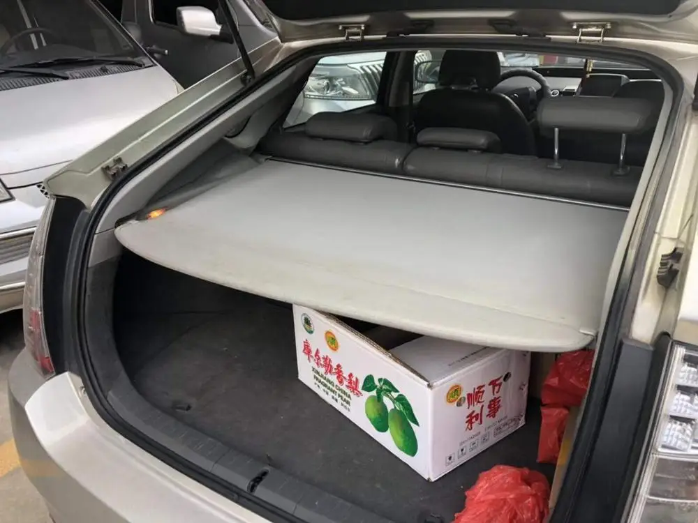 Чехол карго совместимый с базой Toyota Prius 2010 2015 выдвижная Защитная крышка для
