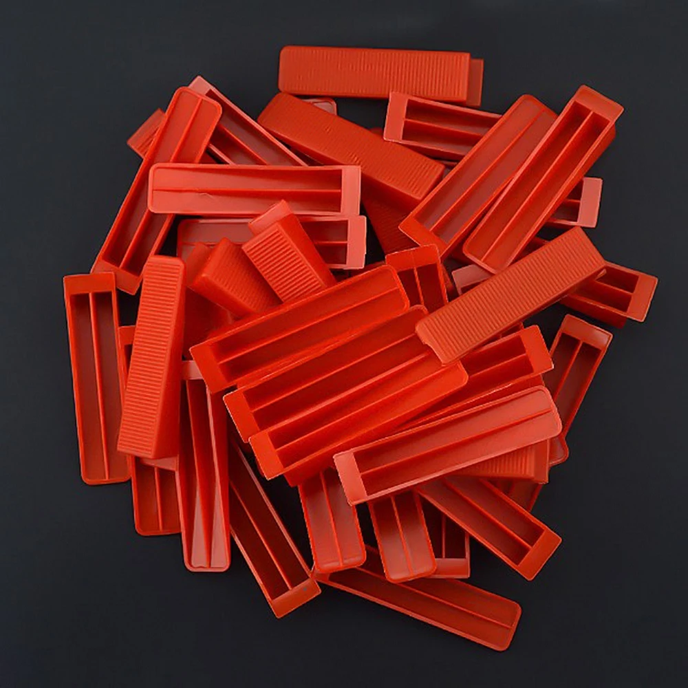 

Horizontal Wedge Tile Leveler Locator Include 25*tile Leveling System Tool 50* Steel Needle 1*wrench Easy to Diy Operation