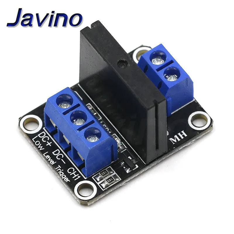 Низкий уровень 5 в 1/2/4/8 канальный твердотельный релейный модуль SSR G3MB-202P 240 В 2A выход с резистивный плавкий предохранитель для Arduino 1 2 4 8 способ