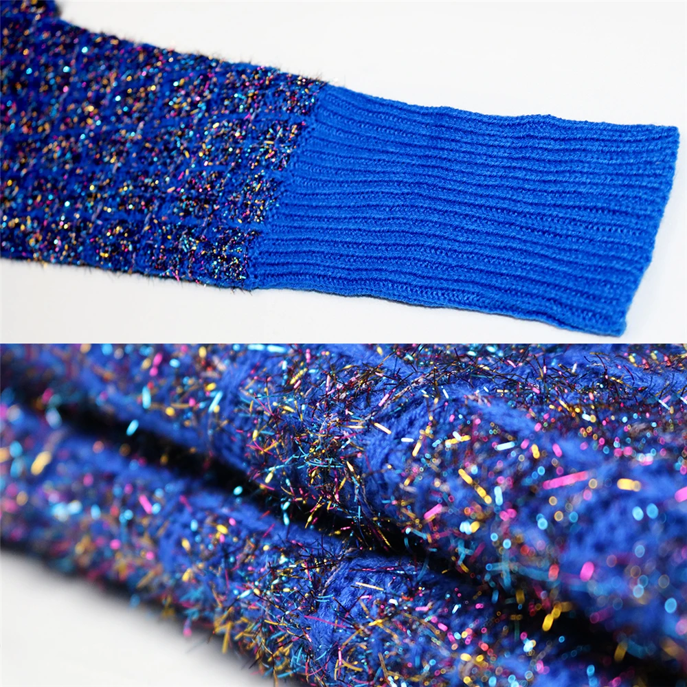 

Women Two Piece Set Knitted Long Sleeve Crop Tops And Bodycon Shorts Suit Winter Sexy 2 Piece Set Women Outfits