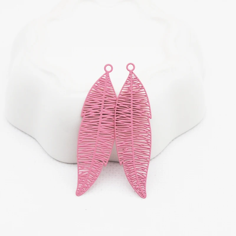 20 шт./лот новинка милые туфли-лодочки с филигранными Перо очарование Материал