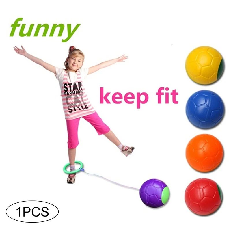 

1PC Ball Outdoor Fun Toy Ball Classical Skipping Toy Exercise coordination and balance hop jump playground may toy ball