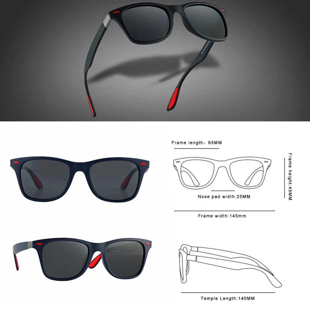 

Summer Vintage Polarized Sunglasses Women Driving Shades Men Sun Glasses Spuare Mirror Female Male Sports Outdoor Sunglasses