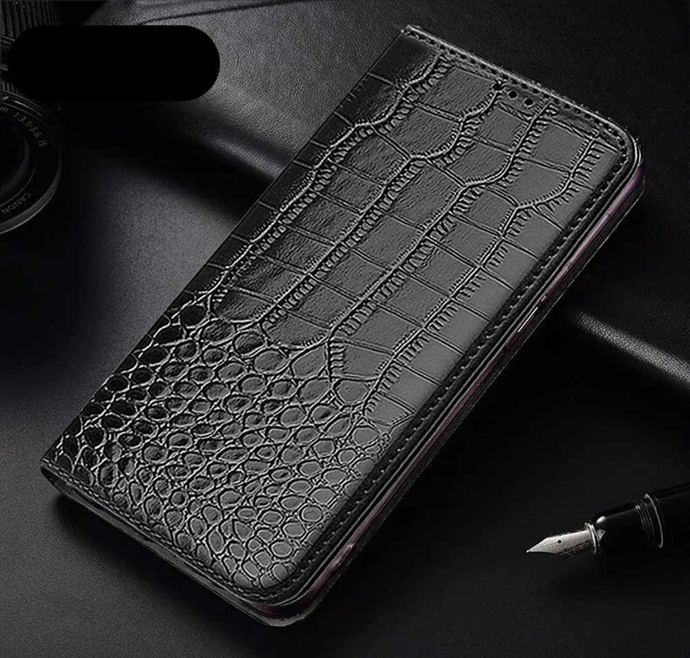Luxury Flip Case For On Samsung Galaxy S3 S4 S5 S6 S7 Edge S8 S9 S10 E Plus Note 3 4 8 9 C9 Pro Case leather Wallet Book Cover images - 6