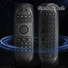 Пульт дистанционного управления G7BTS, универсальный Дубликатор с клавиатурой и подсветильник кой, с инфракрасным беспроводным Bluetooth, для приставок Android Smart TV