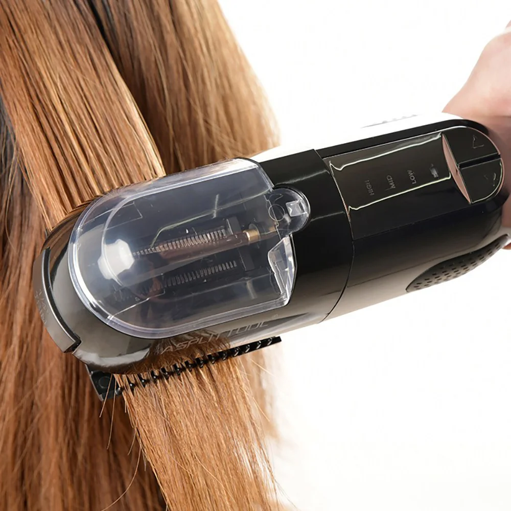 

Rechargeable and portable household hair split ends trimmer