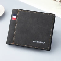 mens short wallet pu leather coin purses male credit card holder card wallet high quality small money bag porte feuille hommes