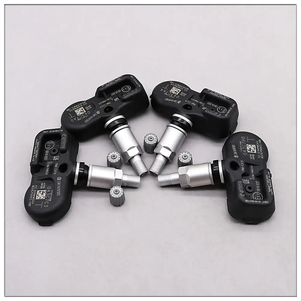 

Датчик давления в шинах для 2013-2021 Nissan Leaf 370Z GT-R Murano Infiniti Q70 433 МГц Φ TPMS Sensor 40700-6WY0A 40700-6WY0B