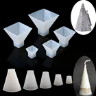 Силиконовая форма в виде пирамиды свечи, 3D искусство, изготовление свечей ручной работы, форма из соевого воска, литье из смолы, товары для украшения дома