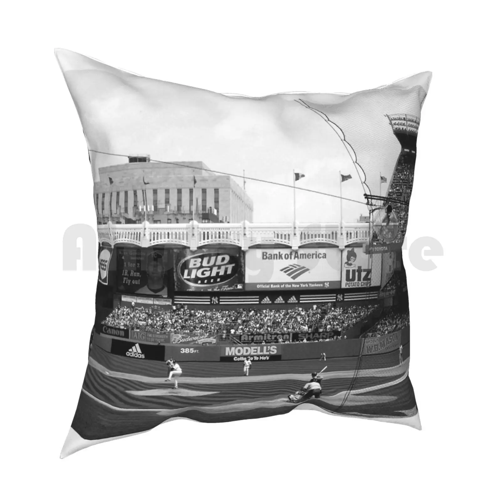 Подушка в стиле Нью-Йорка с рисунком