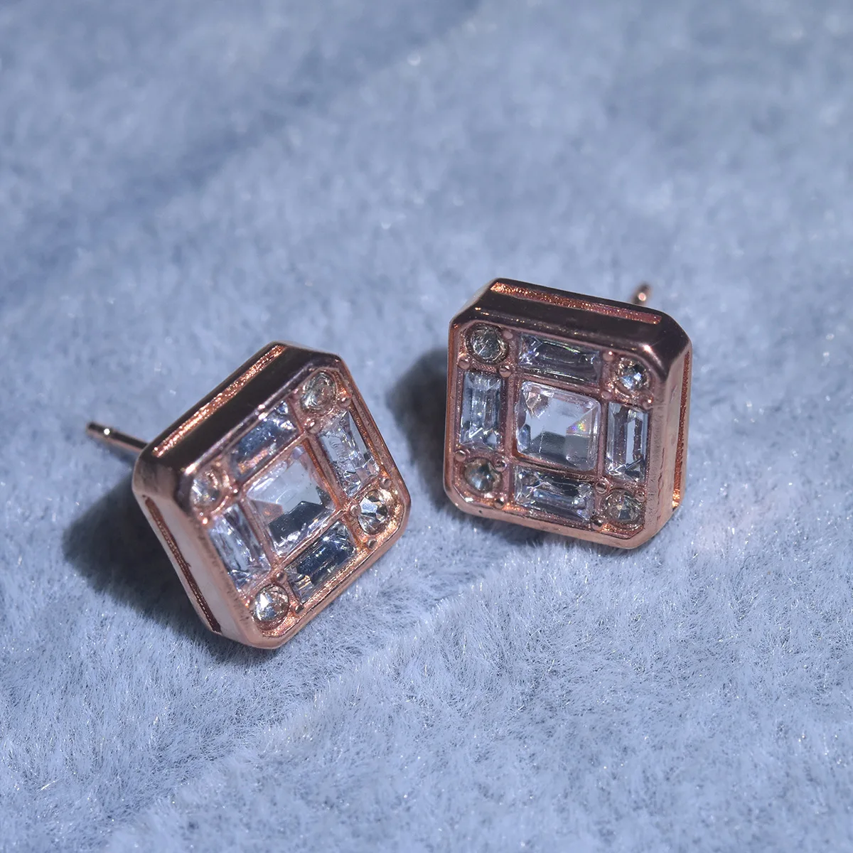 

Fine Kolczyki Gemstone Bizuteria S925 Sterling Silver Carats Diamond Stud Earring for Women Silver 925 Jewelry Earring Oorbellen