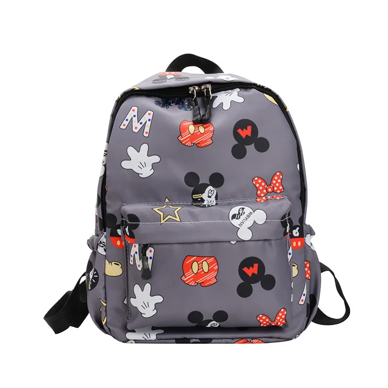 

2020 NewBaby plush Backpack School Bag Boys Girls Mickey Minnie Bags School Children Kindergarten Fashion Travel Portable Bags