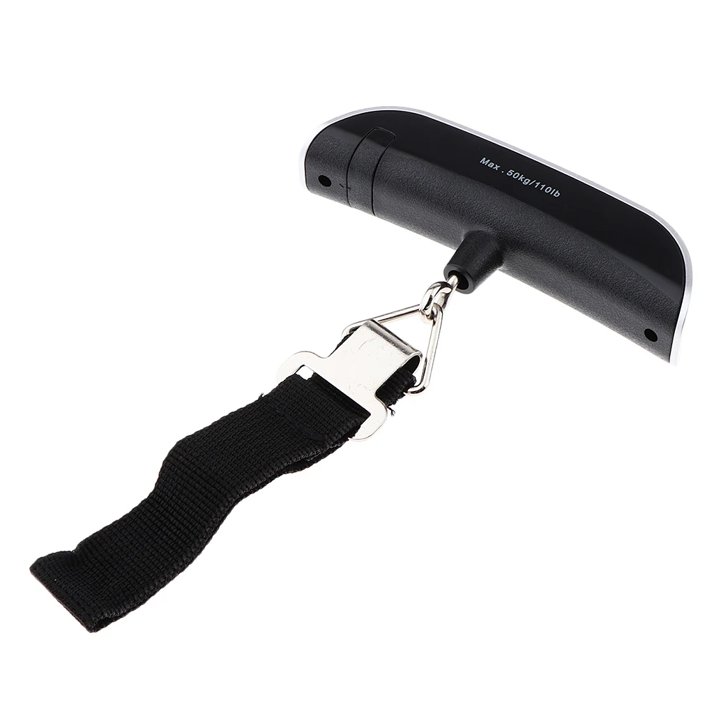 

MagiDeal Portable 110lb / 50kg LCD Digital Hanging Luggage Scale Electronic