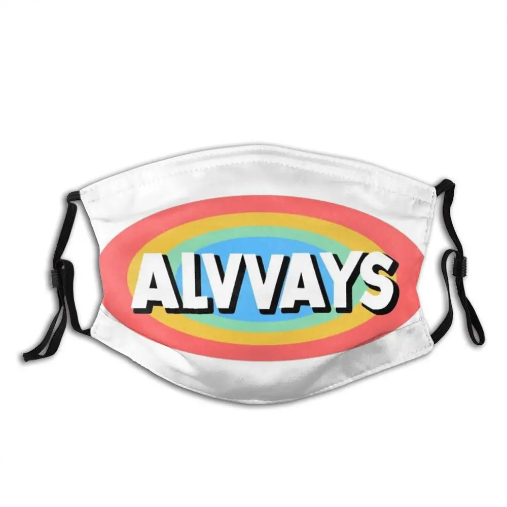 

Маска для лица alvays Pop, Радужная, для взрослых и детей