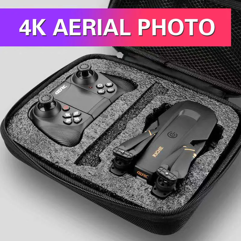 Дрон 4k Hd оптическая Двойная камера Wi Fi Fpv с камерой мини Rc