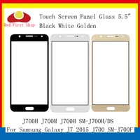 10pcslot touch screen for samsung galaxy j7 2015 j700 j700f j700h j700m j700h touch panel front outer lens j7 2015 lcd glass