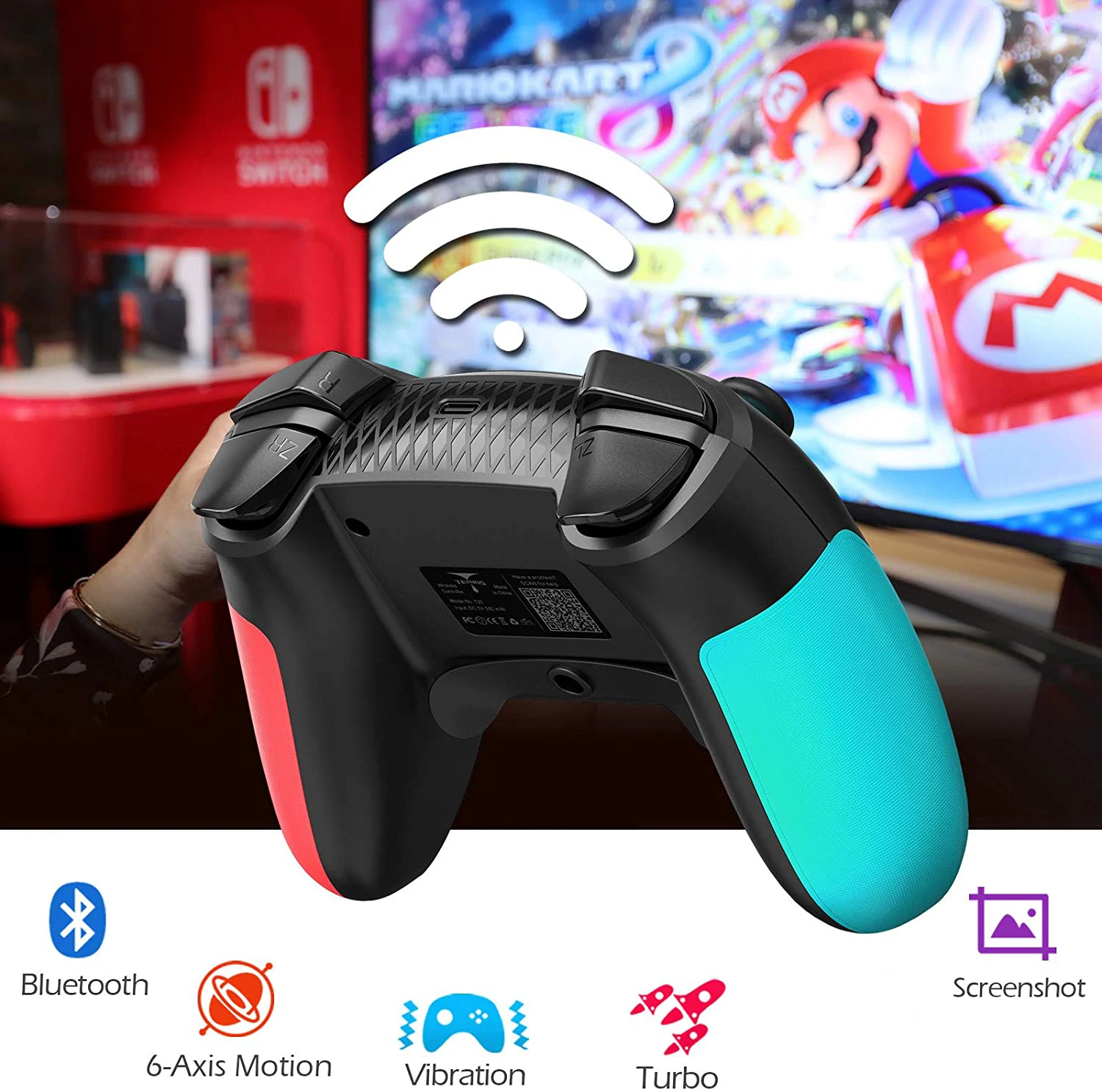 Новинка 2021 Bluetooth переключатель профессиональный геймпад для консоли Nintendo Switch