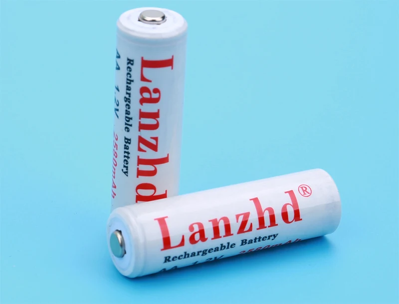 4 шт AA 1,2 V перезаряжаемые батареи AA 1,2 V литиевая батарея Pro AA 2580mAh 1,2 V Ni-MH для игрушка-фонарик предварительно разогретый аккумулятор 2A