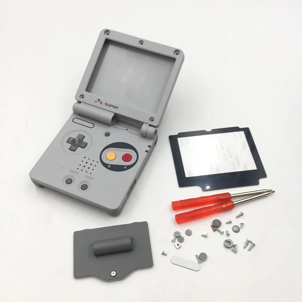 Для Gameboy Advance SP Classic NES limited edition корпус на замену объектива экрана для GBA SP Корпус чехол