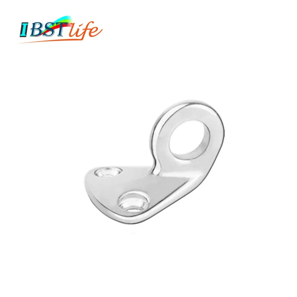 

IBST LIFE Stainless Steel 316 Pad Eye Fender Fending Hook Rope Boat Sail Tug Ship marine Hardware coat cap hook