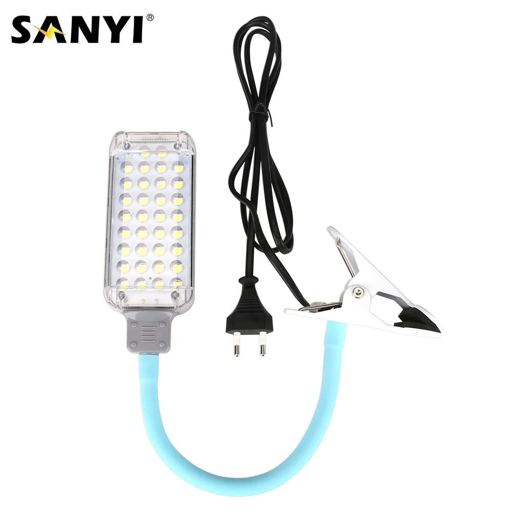 Светодиодная настольная лампа с зажимом Гибкая Настольная 34 светодиоды для