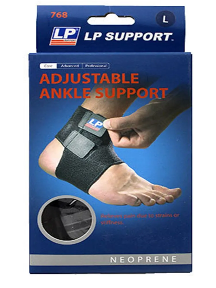 LP Băng Cổ Chân Thể Thao Bảo Vệ 768 Achilles Gân Mắt Cá Chân Mở Có Thể Điều Chỉnh Đơn Bộ Thể Thao Đa Năng Mắt Cá Chân Bảo Vệ