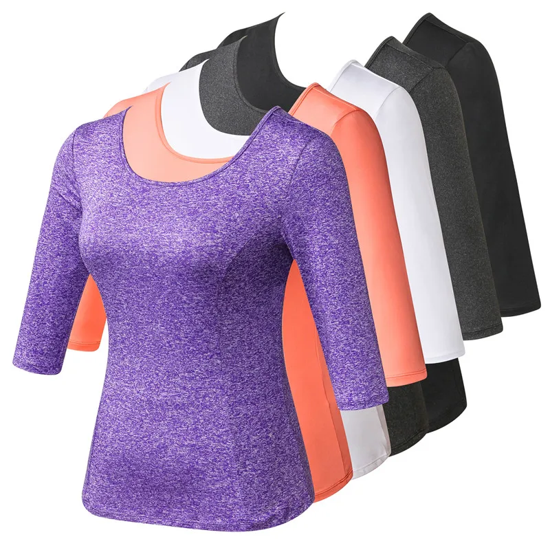 Новинка осенние женские сексуальные футболки с вырезами 5 цветов спортивные топы