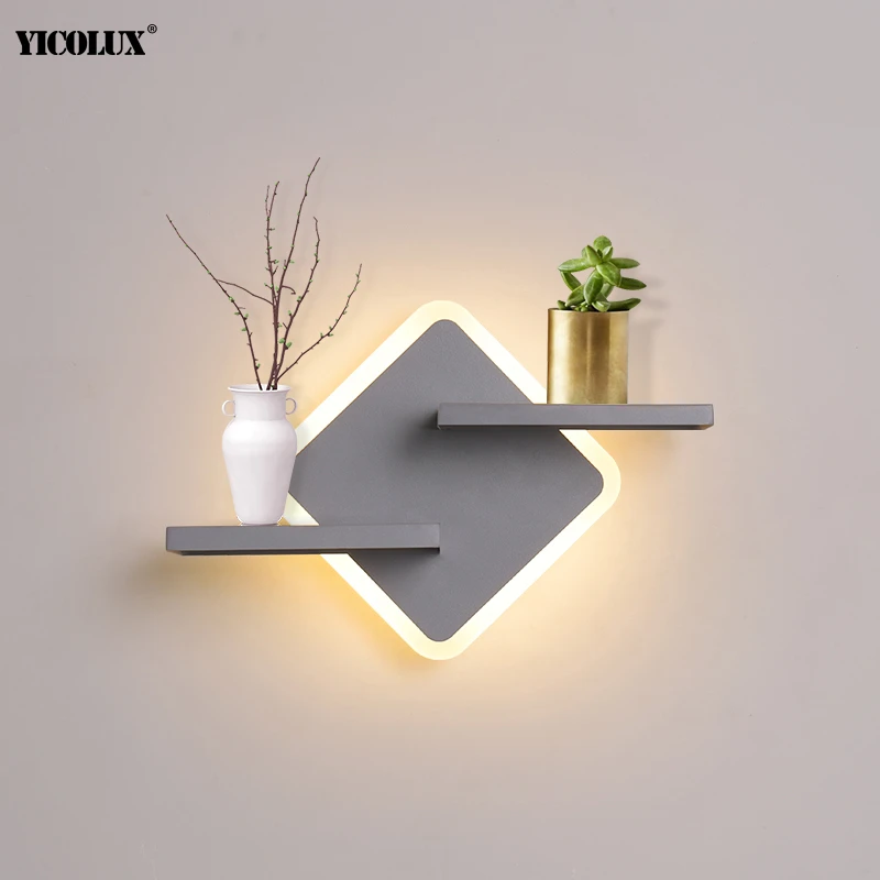 Светодиодный настенный светильник Гостиная Спальня прикроватные розовый белый