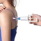 12 шт.компл. китайская медицинская вакуумная фототерапия, чашки для массажа, релаксации тела, здоровая фототерапия