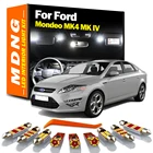 MDNG 12 шт. Canbus для Ford Mondeo MK4 MK IV Фотокарта купол багажник ящик для перчаток зеркало для туалетного столика светильник автомобильные аксессуары