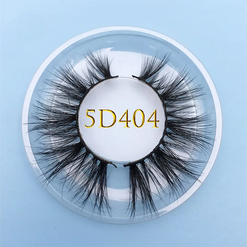 5D404 MIKIWI Заказная коробка 5D-84 настоящие норковые ресницы толстые натуральные длинные накладные ресницы большой объем норковые ресницы мягкие драматические ресницы - Цвет: 5D404
