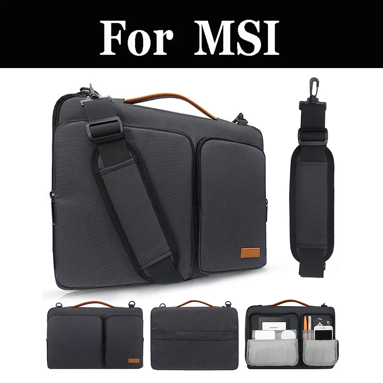 

Laptop Bag Briefcase Nylon Business Handbag Shoulder Messenger For Msi Leopard Ge63vr 7re Raider Ge73vr 7re Raider Ge73vr Raider