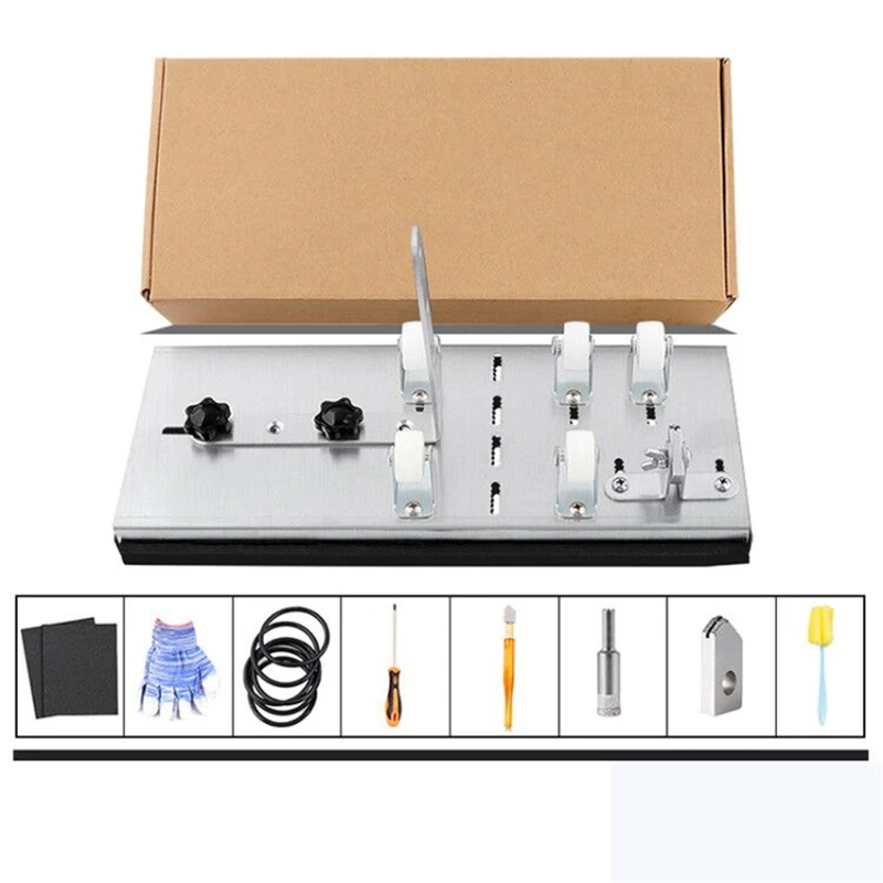 

5 Pulley DIY Glass Bottle Cutter Adjustable Sizes Metal Glassbottle Cut Machine for Crafting Wine Bottles Household Cutting Tool