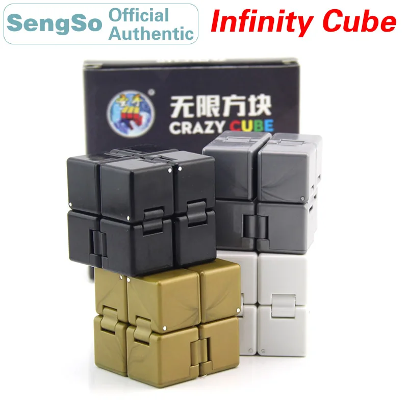 ShengShou Infinity 2x2x2 Crazy Magic куб для снятия стресса Speed Twisty головоломка антистресс
