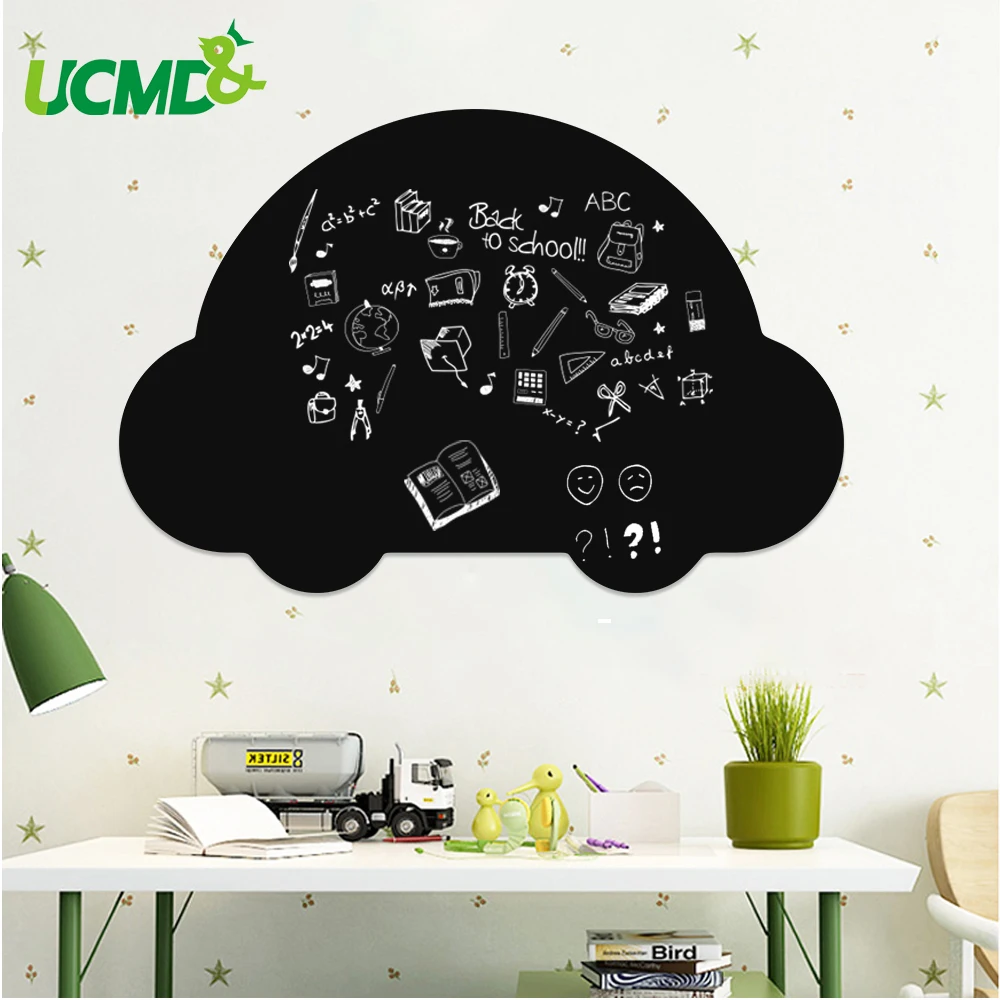 Черная серая доска белая настенная наклейка доски для рисования и письма