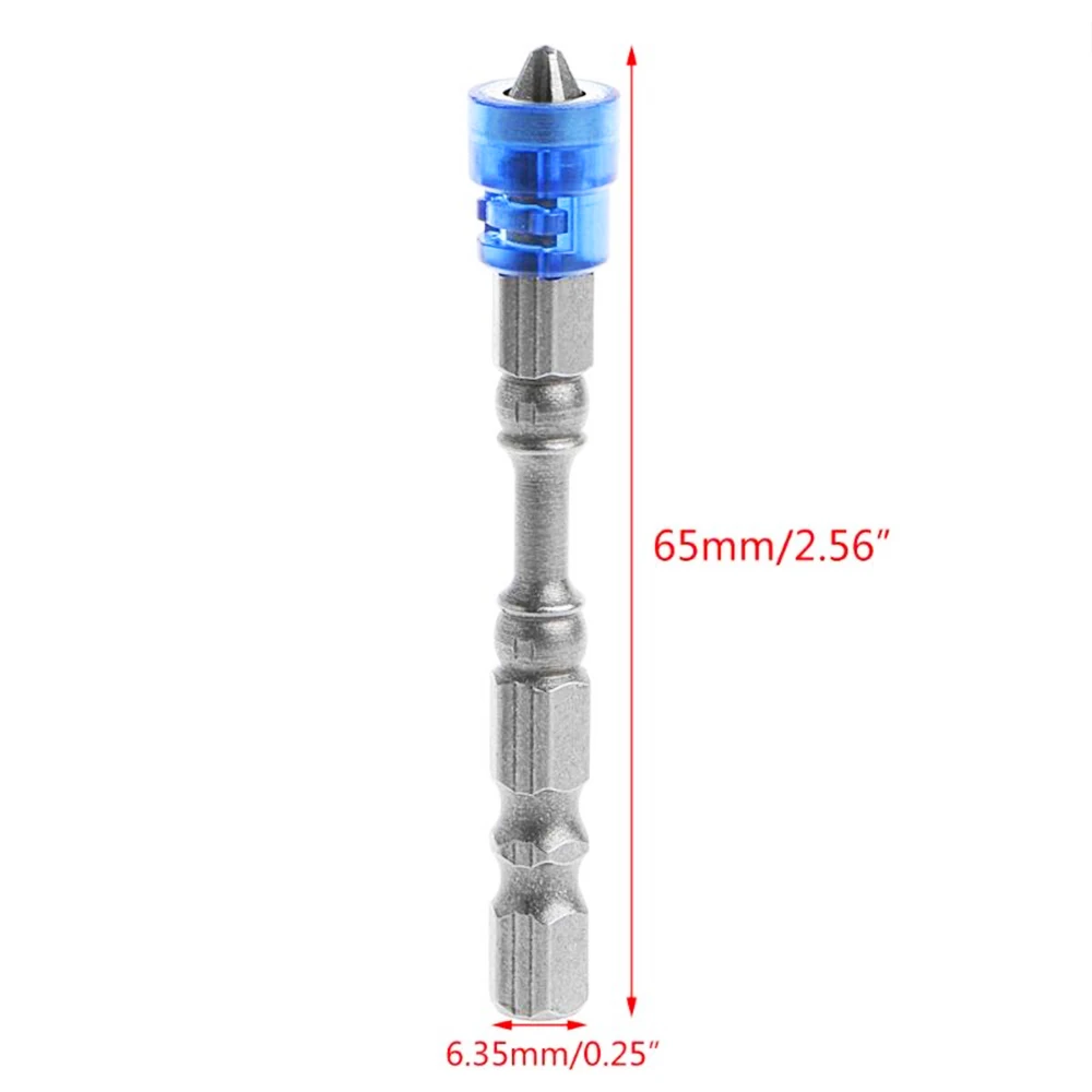 

5Pcs Set 65mm Magnetic Drill Screwdriver Bits S2 Steel Cross Head Screw Driver Screwdrivers Kit Double Headed Hand Tools Drills