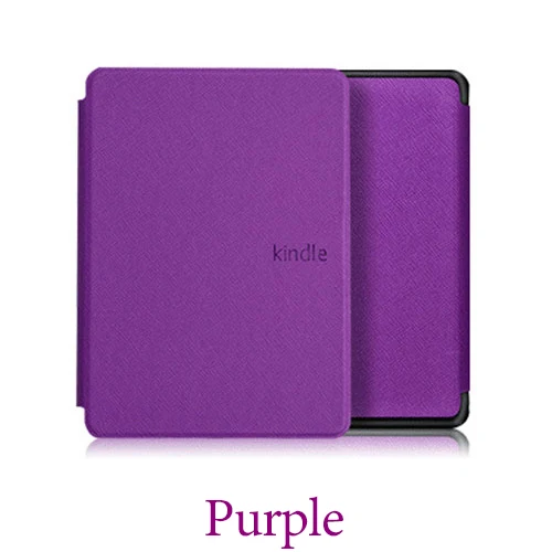 Фиолетовый Чехол UTHAI K10 для Amazon New Kindle 10th Generation version, кожаный чехол для Kindle 10, чехол для сна и пробуждения - Цвет: Фиолетовый