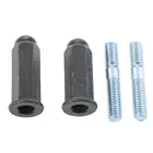 Выхлопные гайки для питбайка, набор болтов M6 для 110 125 140 160 200cc Pitbike, металл высокого качества