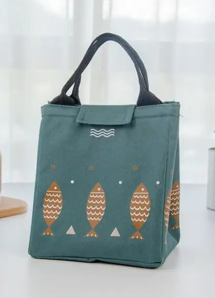 Style 2 F Random ETya женский Ланч-бокс для еды, модная Изолированная Термосумка для еды и пикника, сумки для еды для женщин, детей, мужчин, сумка-холодильник, чехол - Цвет: Style 2 F Random