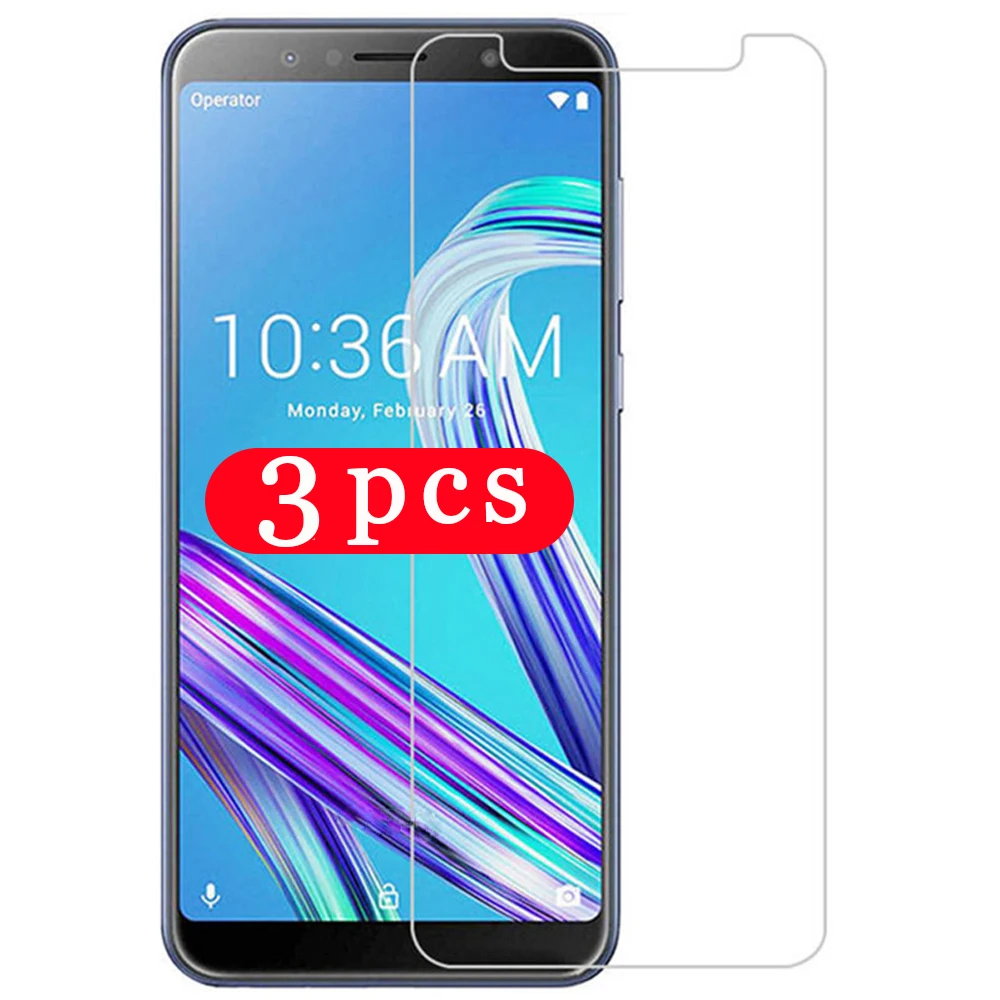 

3/2/1Pcs 9H protective film for Asus Zenfone Max Pro M1 ZB601KL ZB602KL M2 ZB631KL tempered glass phone screen protector glass