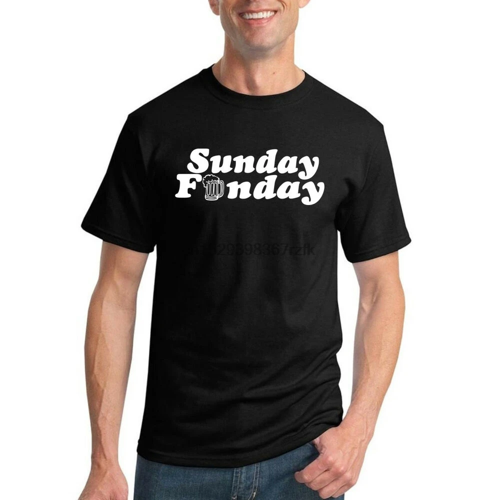 Мужская футболка с рисунком по воскресеньям Funday|Мужские футболки| |