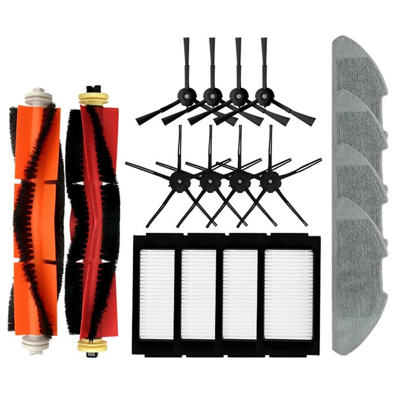 

For Xiaomi Mi Robot Vacuum Cleaner Mijia PRO Main Roller HEPA Filter Mop Cloth Rag Side Brushes Filter Accessories