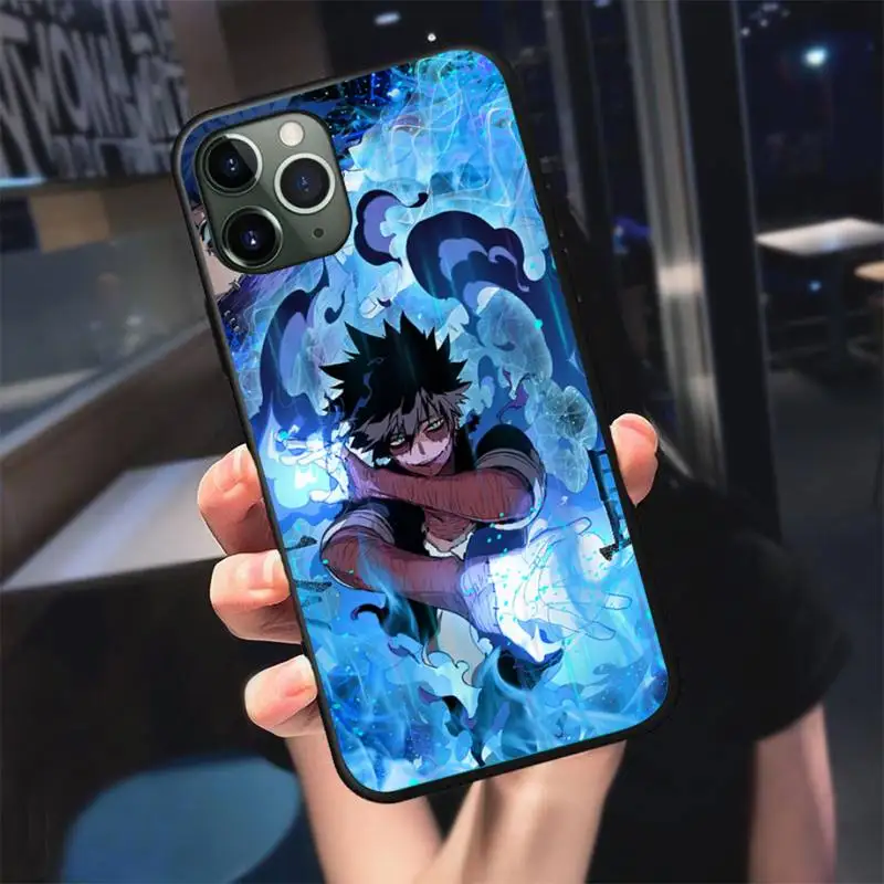 

Hot Dabi Boku no My Hero Academia Phone Case For iphone 7 8 plus x xr xs 11 12 mini pro max black soft nax fundas cover